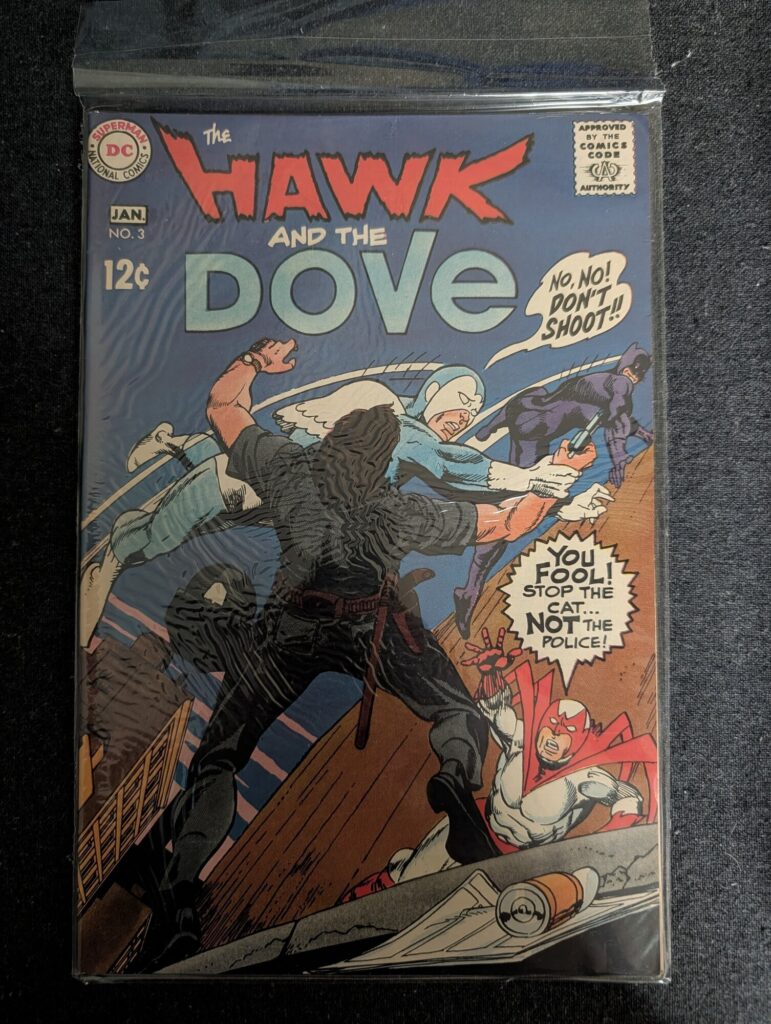 The Hawk and the Dove #3 front cover