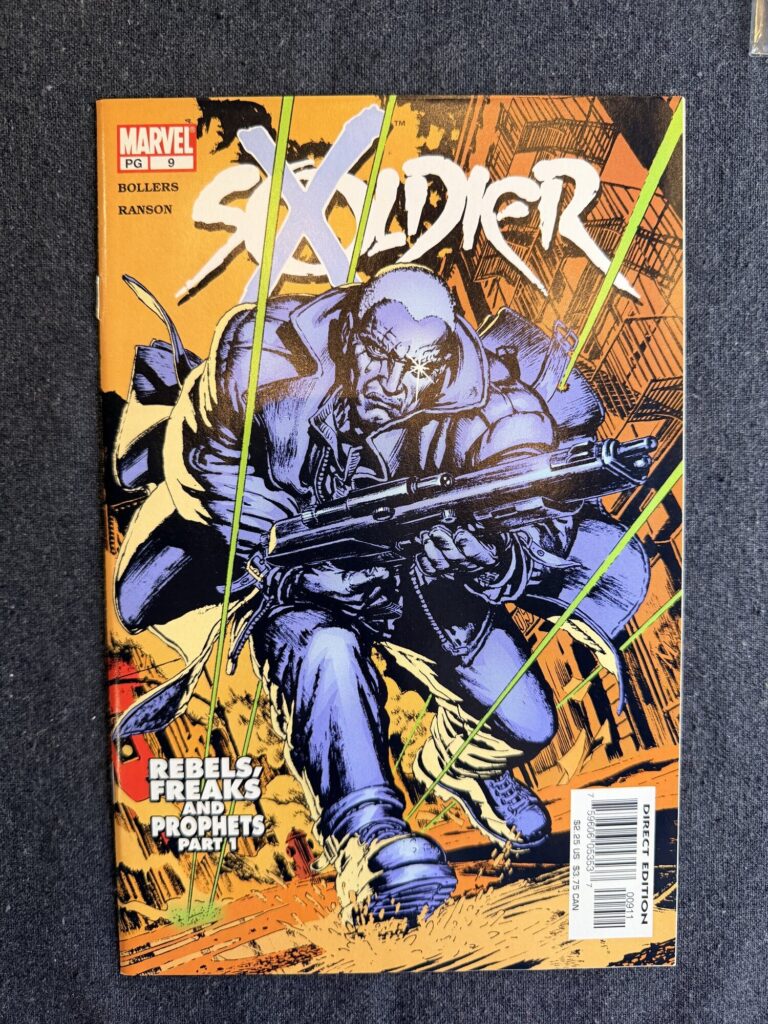 Soldier X #9 front cover