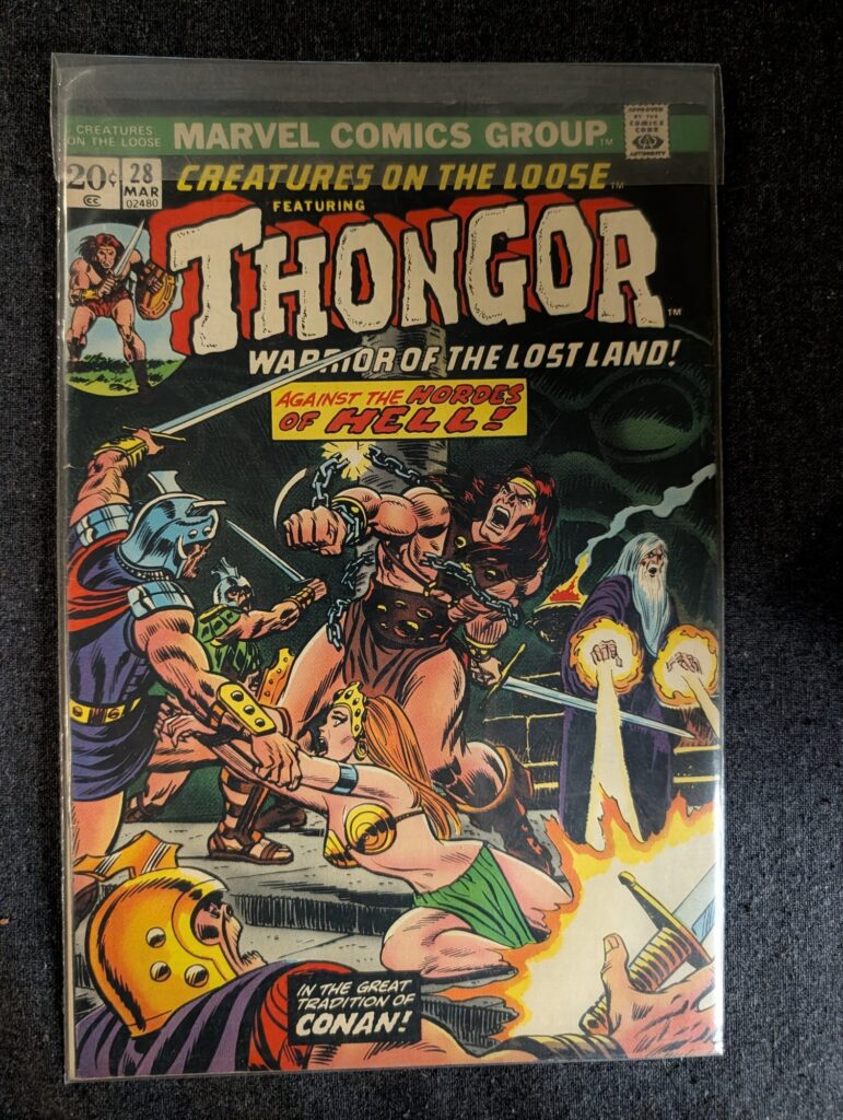 Creatures on the Loose #28 front cover