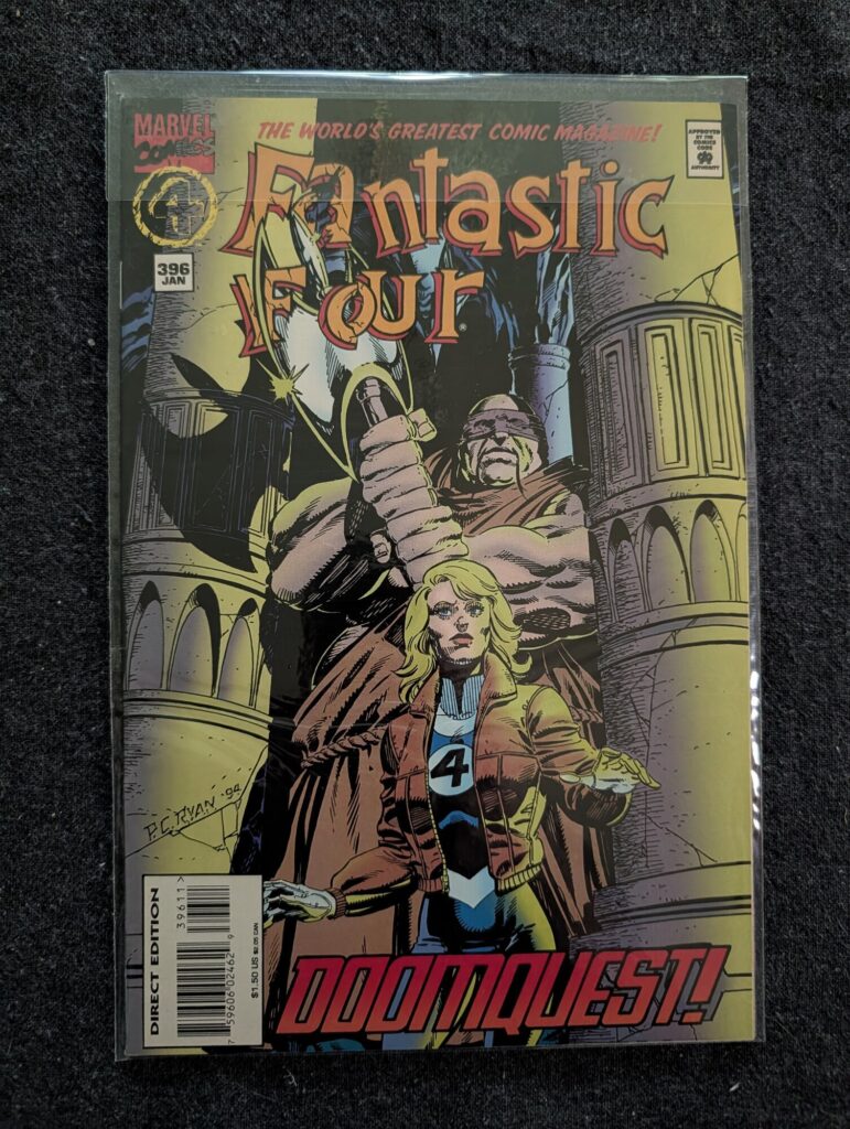 Fantastic Four #396 front cover