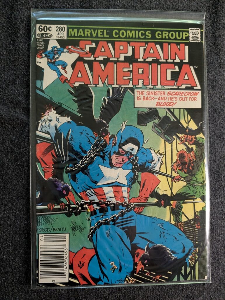 Captain America #280 front cover