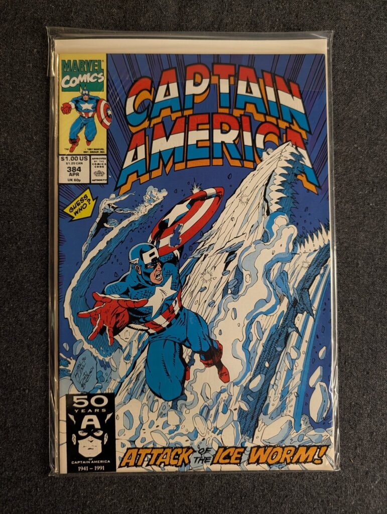 Captain America #384 front cover