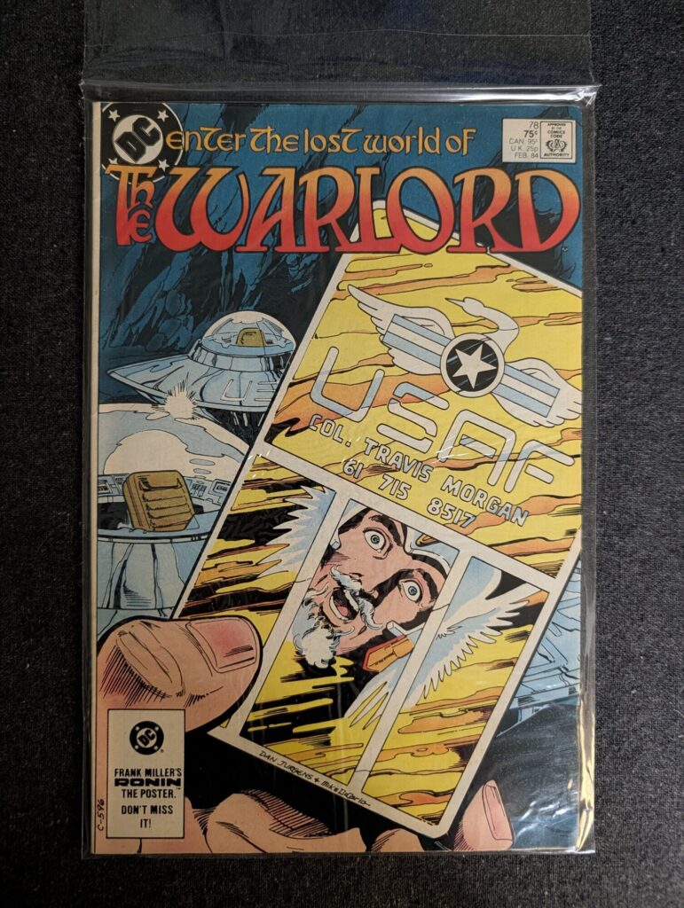 The Warlord #78 front cover