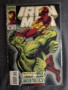 Iron Man #305 front cover