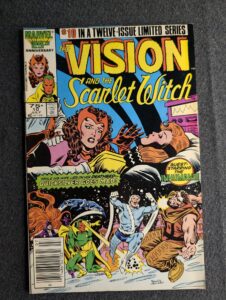 The Vision and the Scarlet Witch #10 front cover