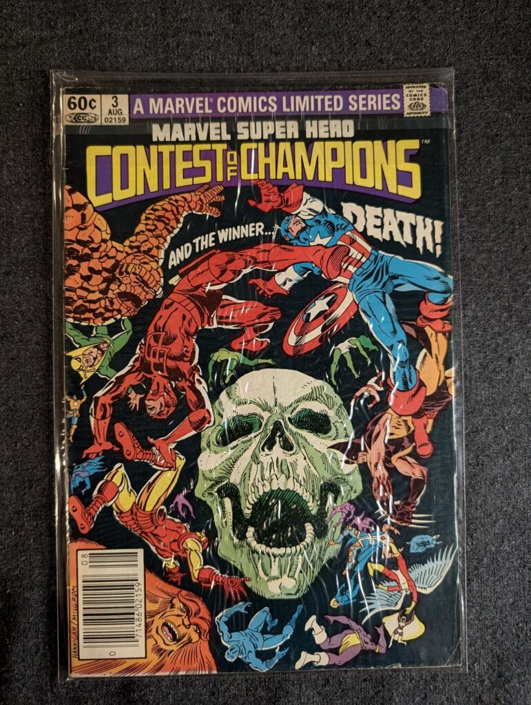 Marvel Super Hero Contest of Champions #3 front cover