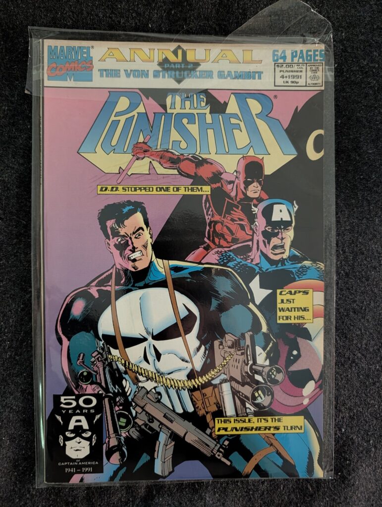 The Punisher Annual #4 front cover