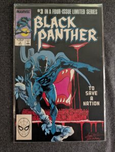 Black Panther #3 front cover