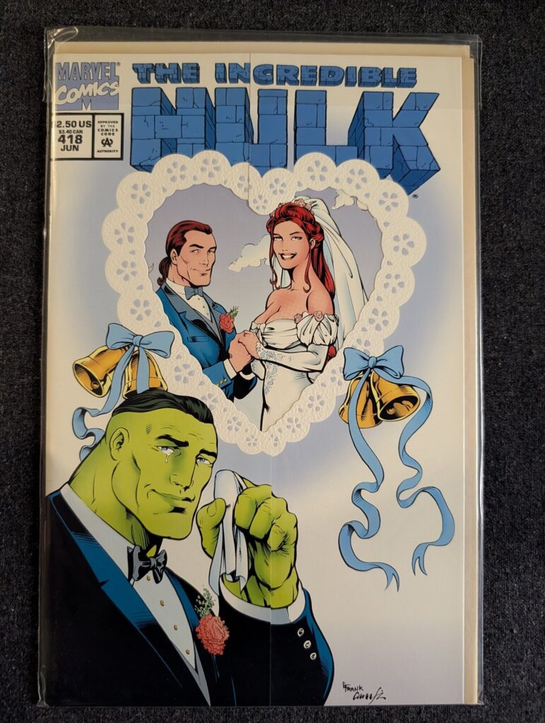 The Incredible Hulk #418 front cover