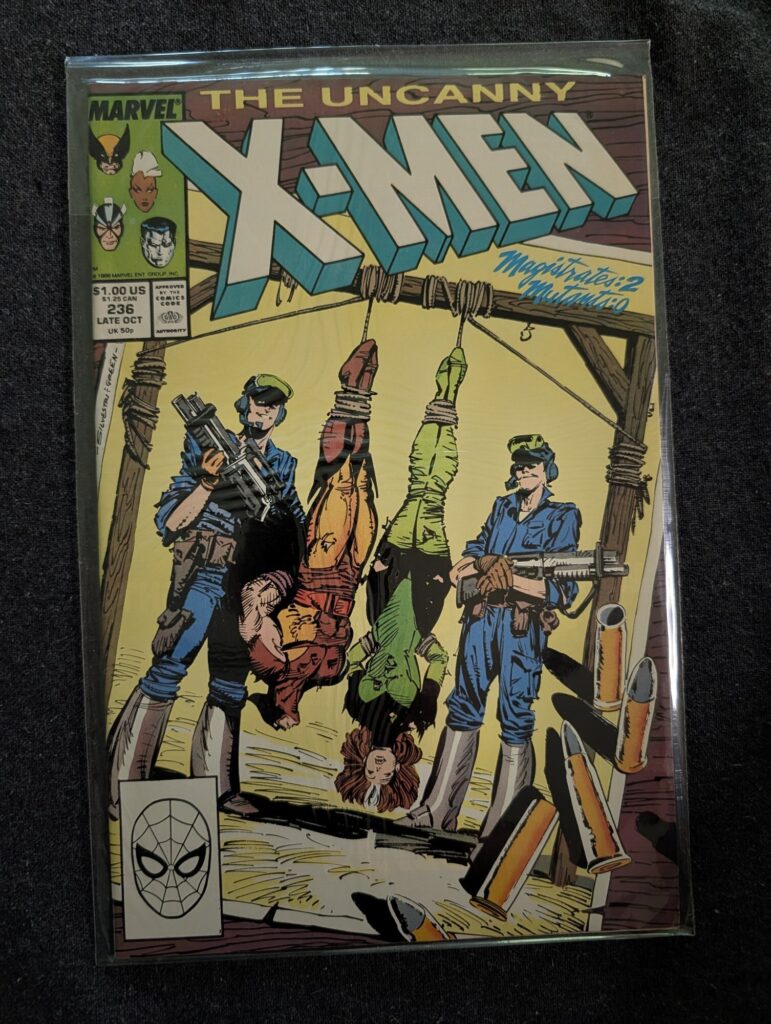 The Uncanny X-Men #236 front cover