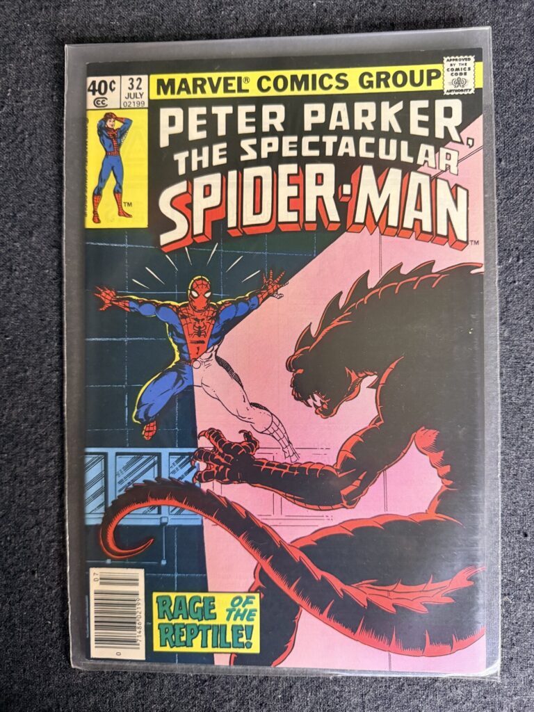 The Spectacular Spider-Man #32 front cover