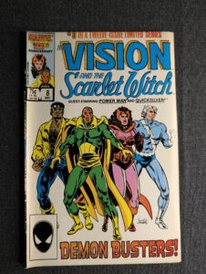 The Vision and the Scarlet Witch #8 front cover