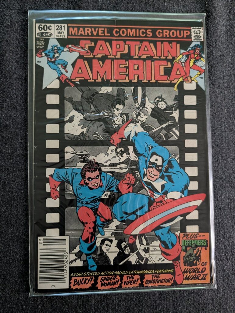 Captain America #281 front cover