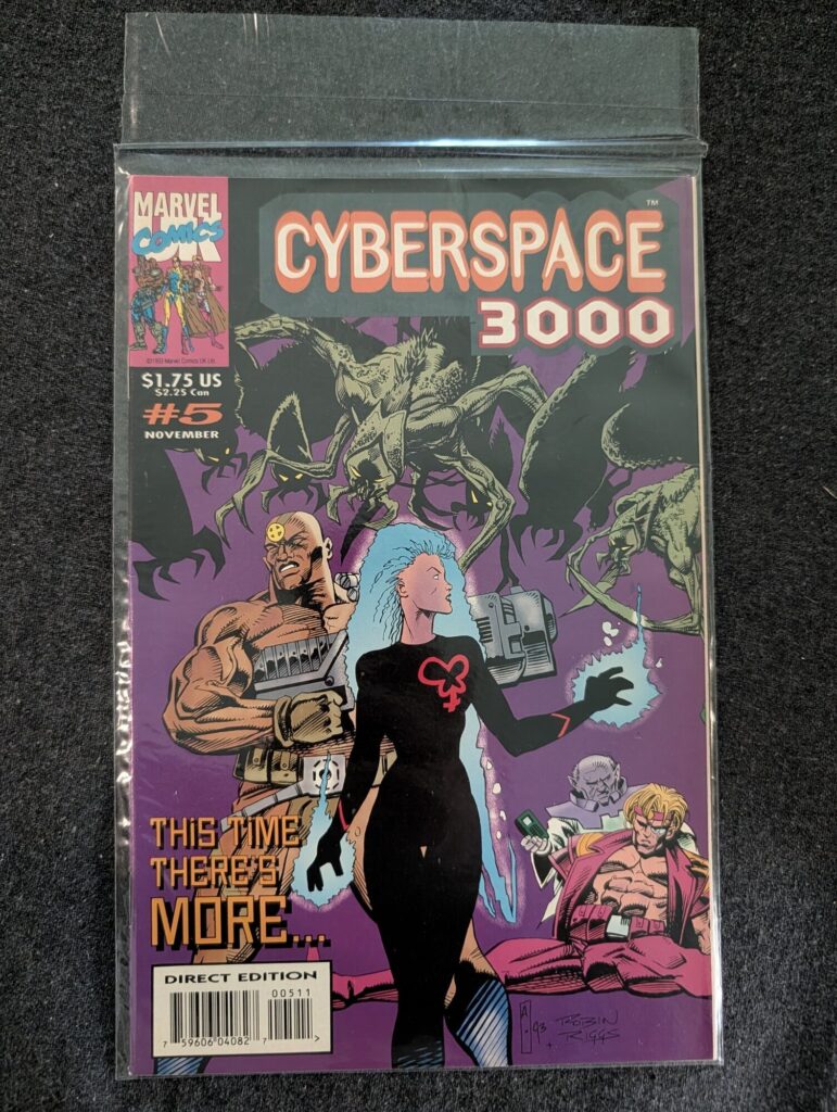 Cyberspace 3000 #5 front cover