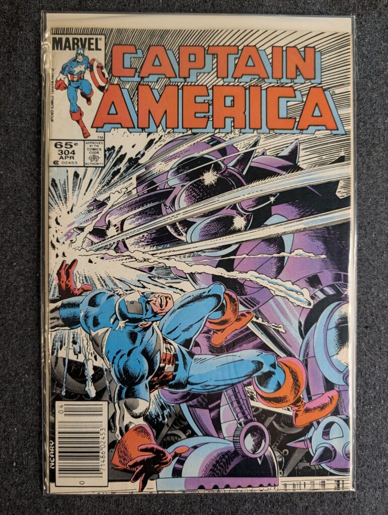 Captain America #304 front cover