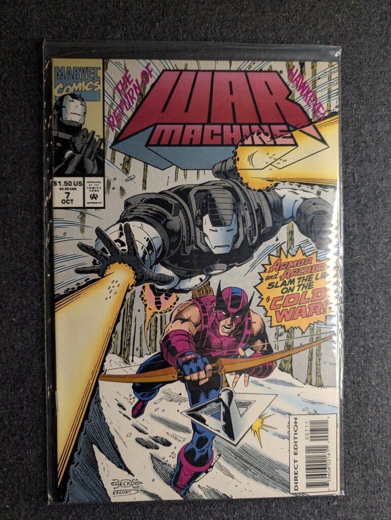 War Machine #7 front cover