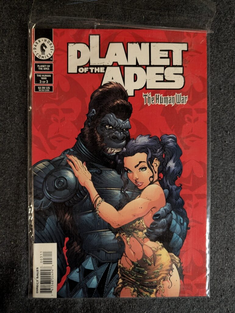 Planet of the Apes: The Human War #3 front cover