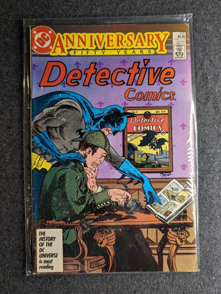 Detective Comics #572 front cover