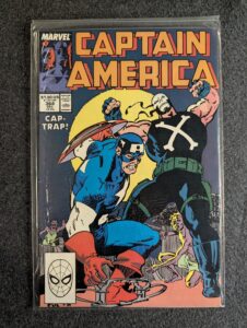 Captain America #364 front cover