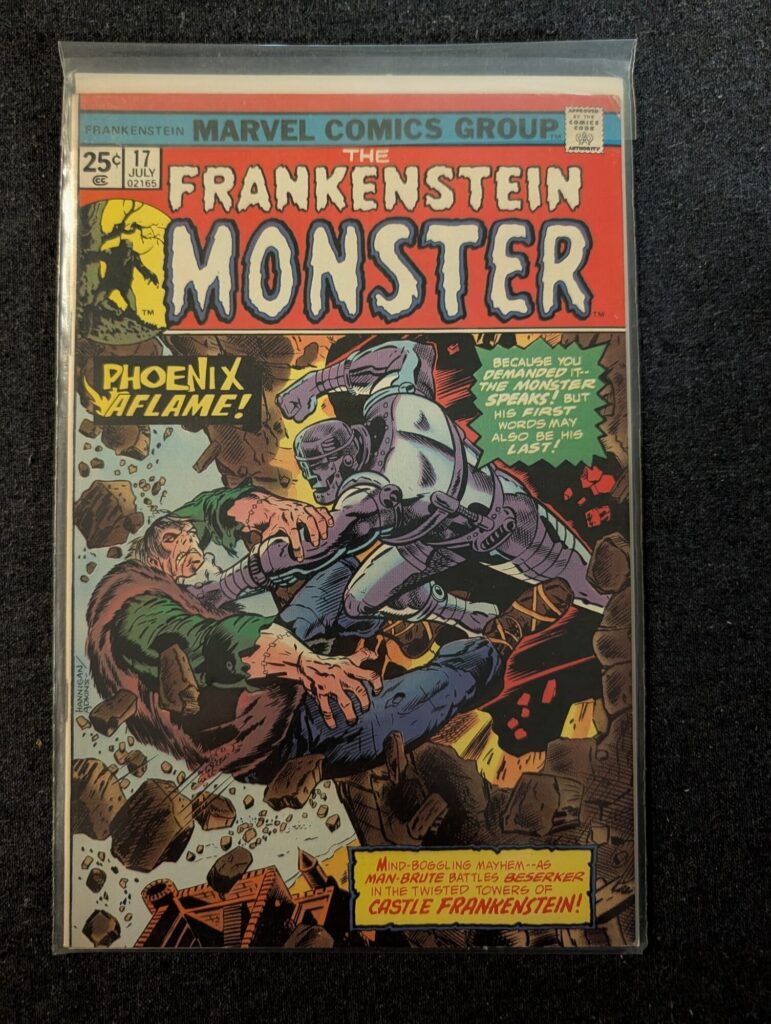 The Frankenstein Monster #17 front cover
