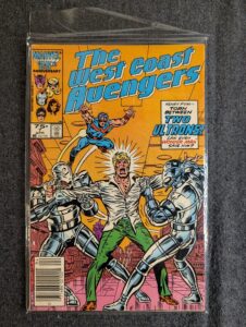 The West Coast Avengers #7 front cover