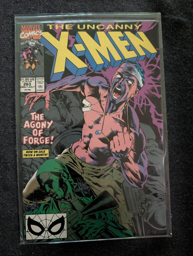 The Uncanny X-Men #263 front cover