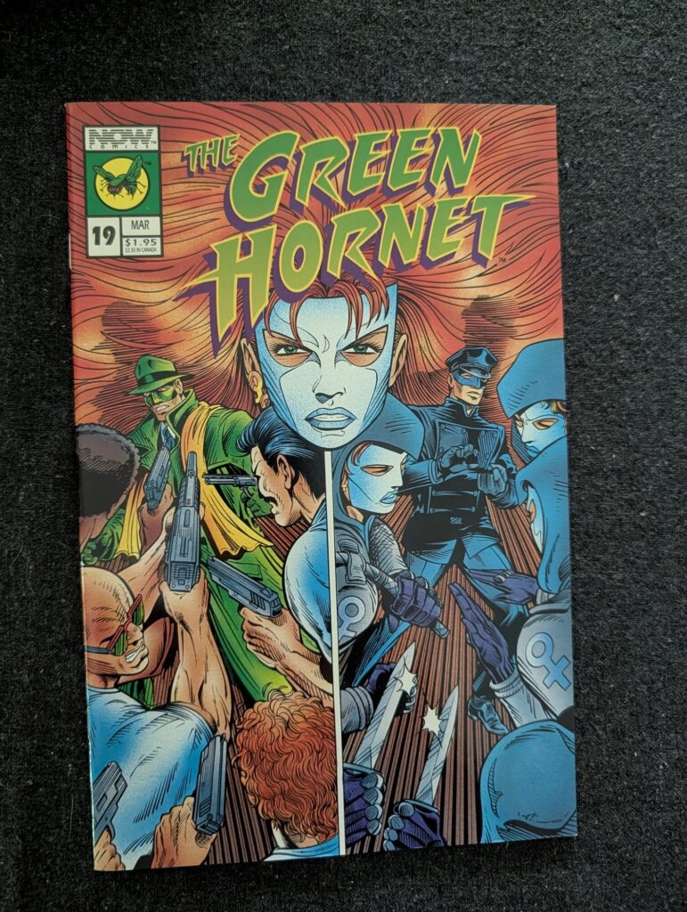 The Green Hornet #19 front cover