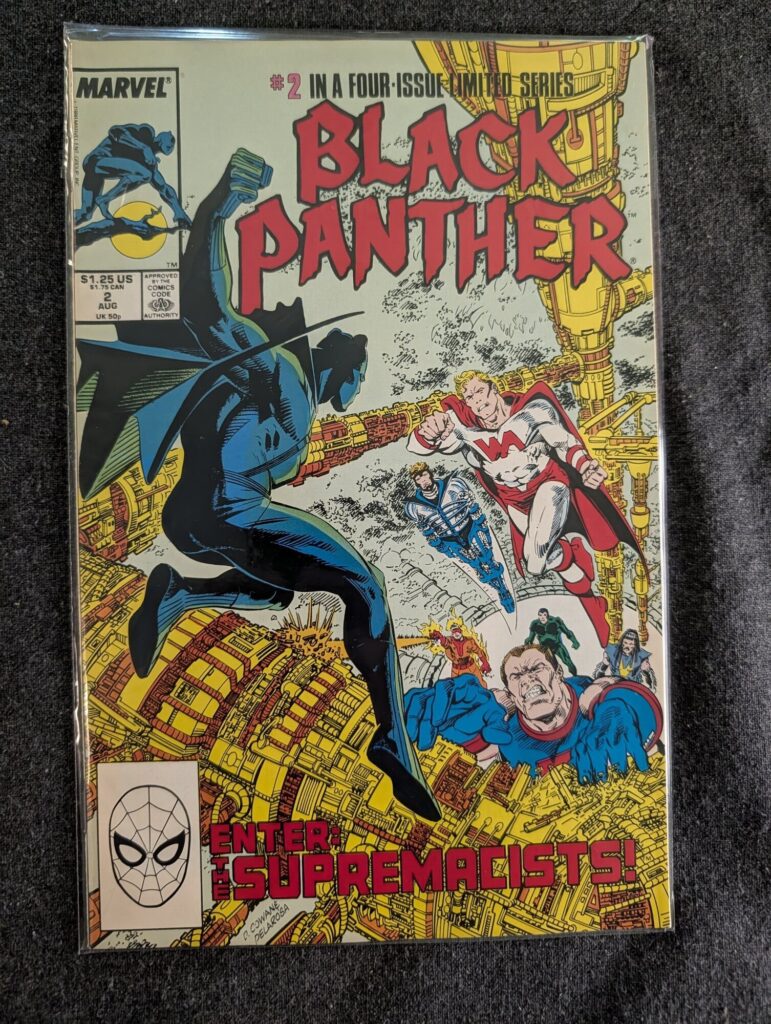Black Panther #2 front cover