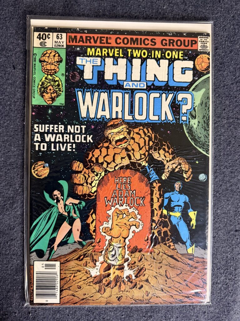 Marvel Two-In-One #63 front cover