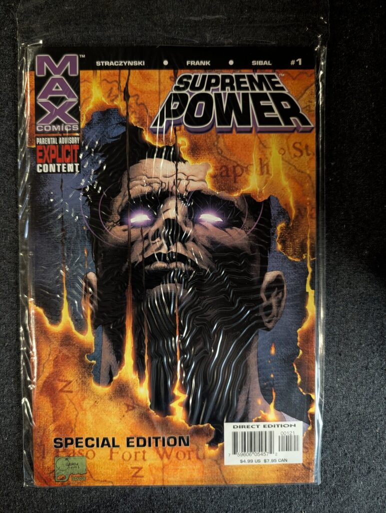 Supreme Power #1 front cover