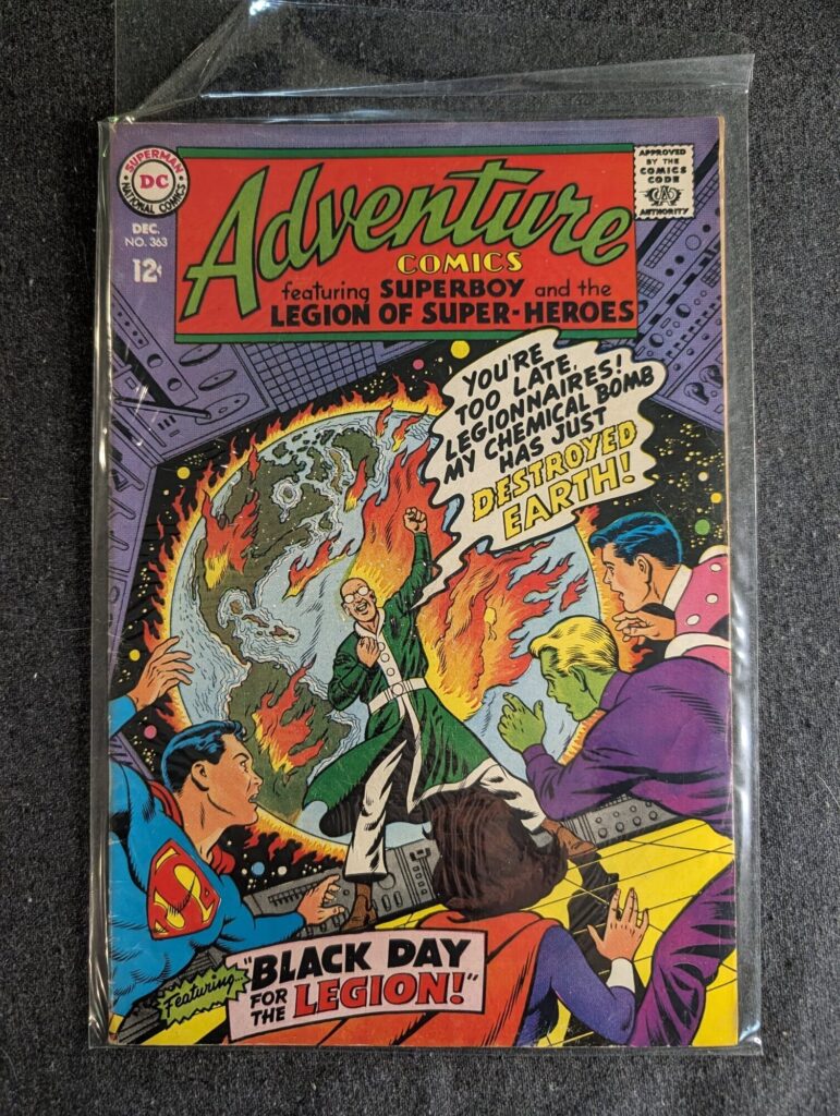 Adventure Comics #363 front cover