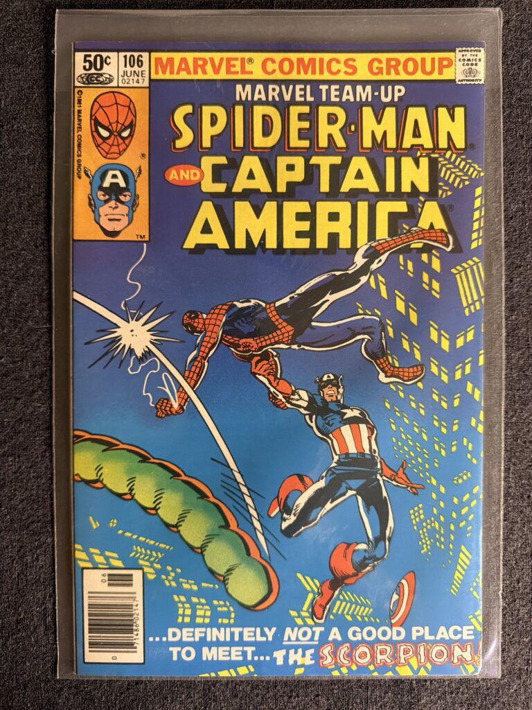 Marvel Team-Up #106 front cover