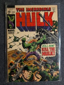 The Incredible Hulk #120 front cover
