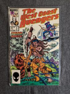 The West Coast Avengers #3 front cover
