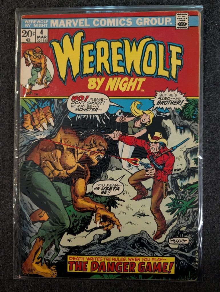 Werewolf by Night #4 front cover