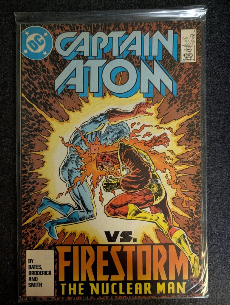 Captain Atom #5 front cover
