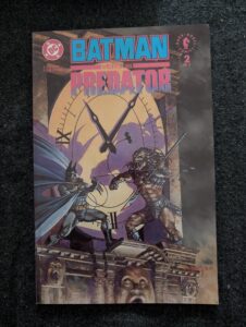 Batman versus Predator #2 front cover