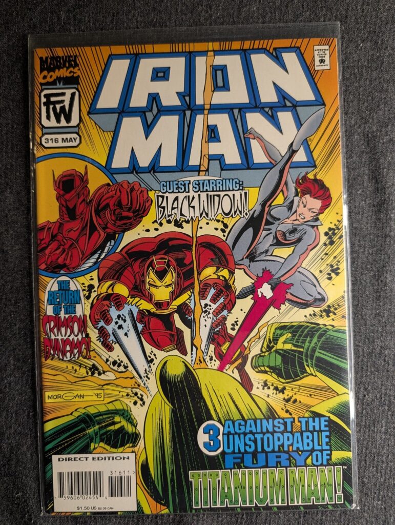Iron Man #316 front cover