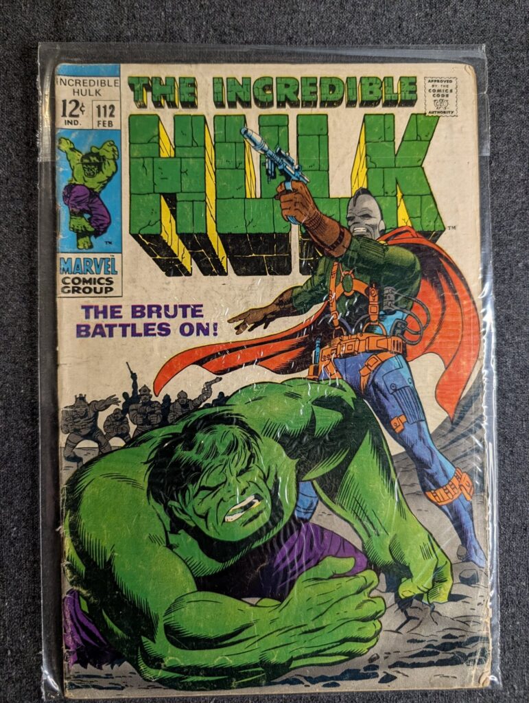 The Incredible Hulk #112 front cover