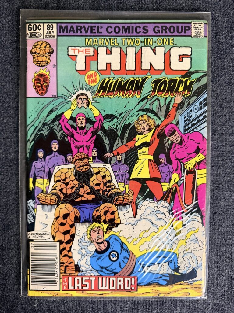 Marvel Two-in-One #89 front cover