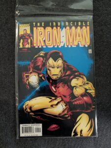 Iron Man #40 front cover