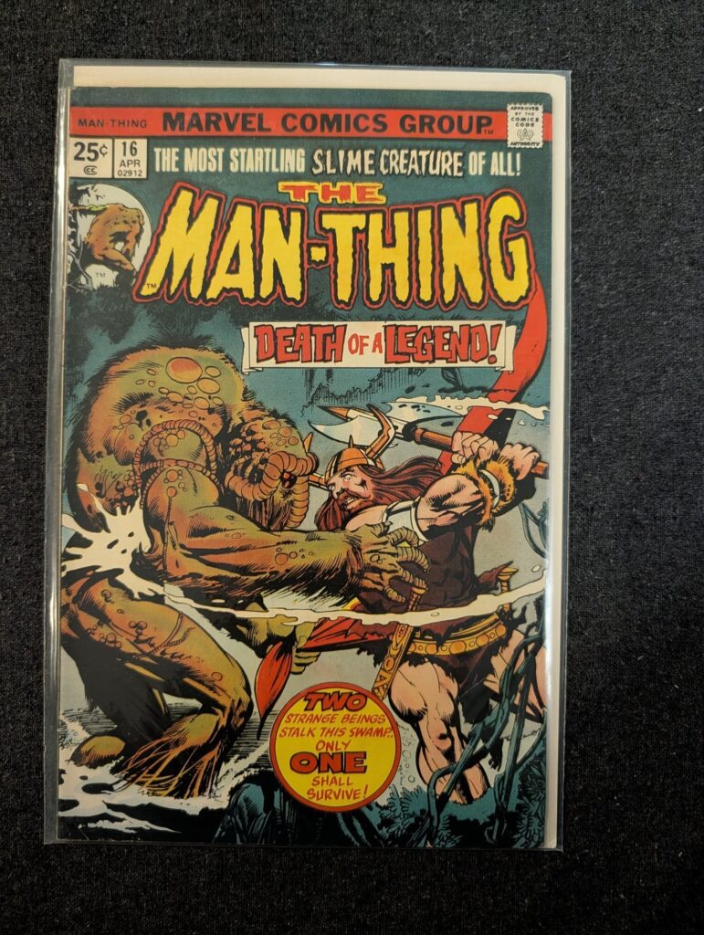 Man-Thing #16 front cover