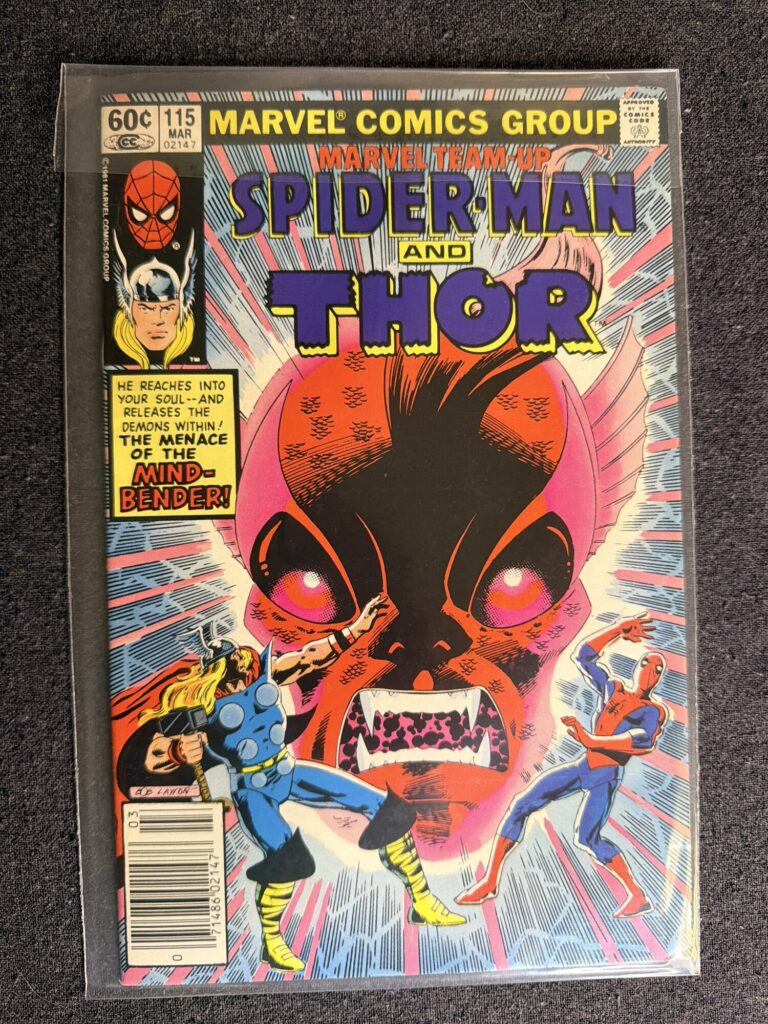 Marvel Team-Up #115 front cover