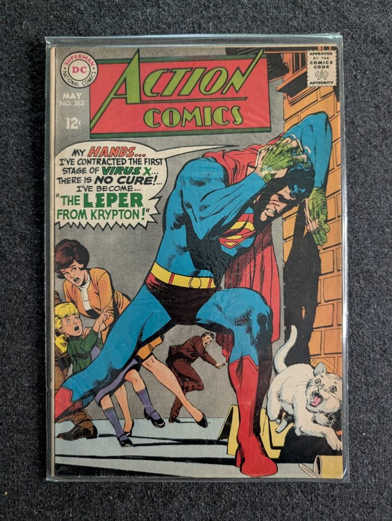 Action Comics #363 front cover