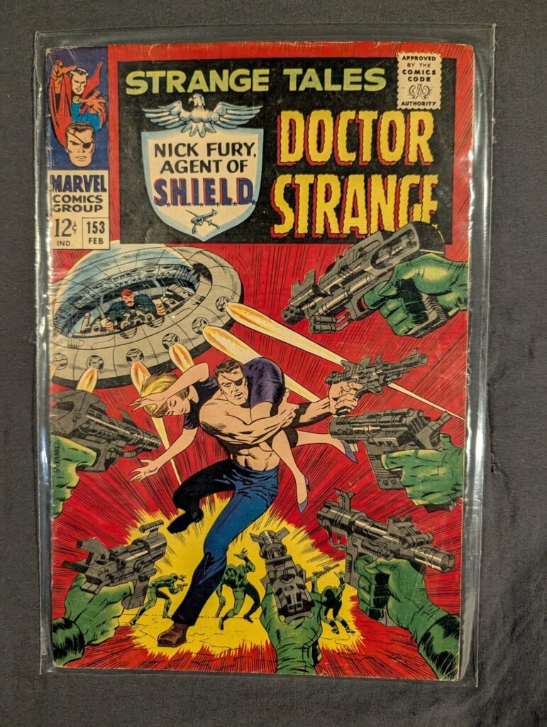 Strange Tales #153 front cover