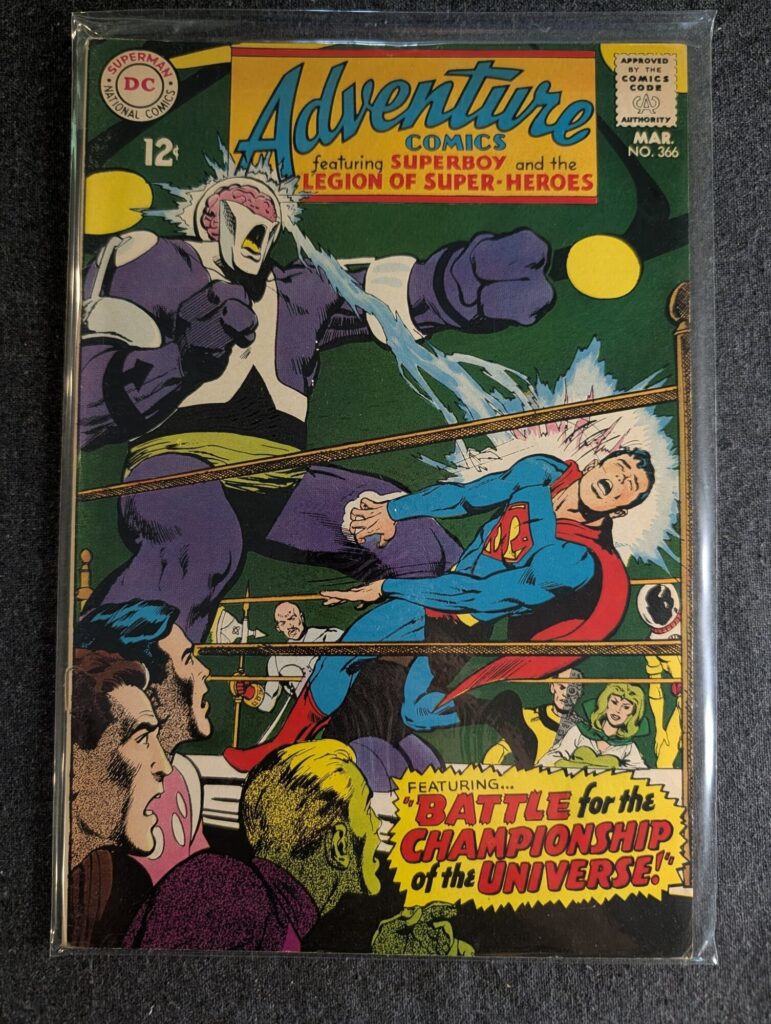 Adventure Comics #366 front cover