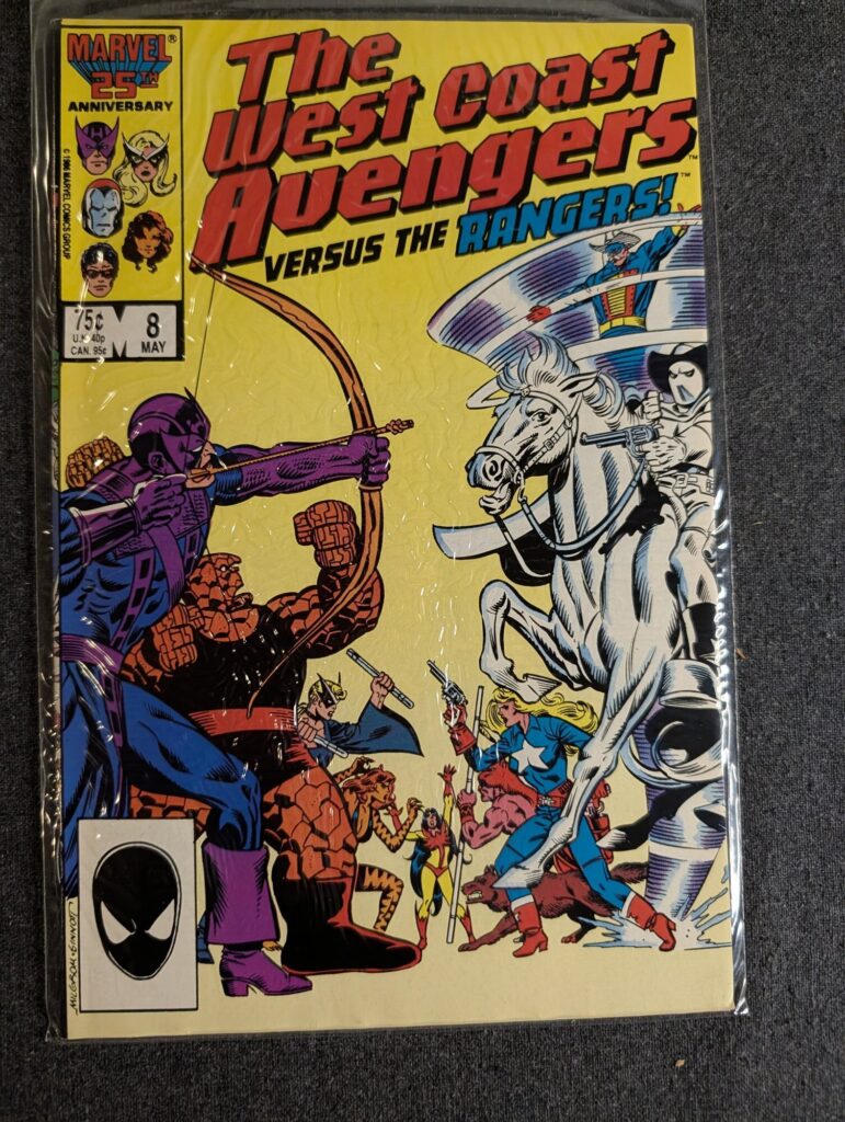 West Coast Avengers #8 front cover