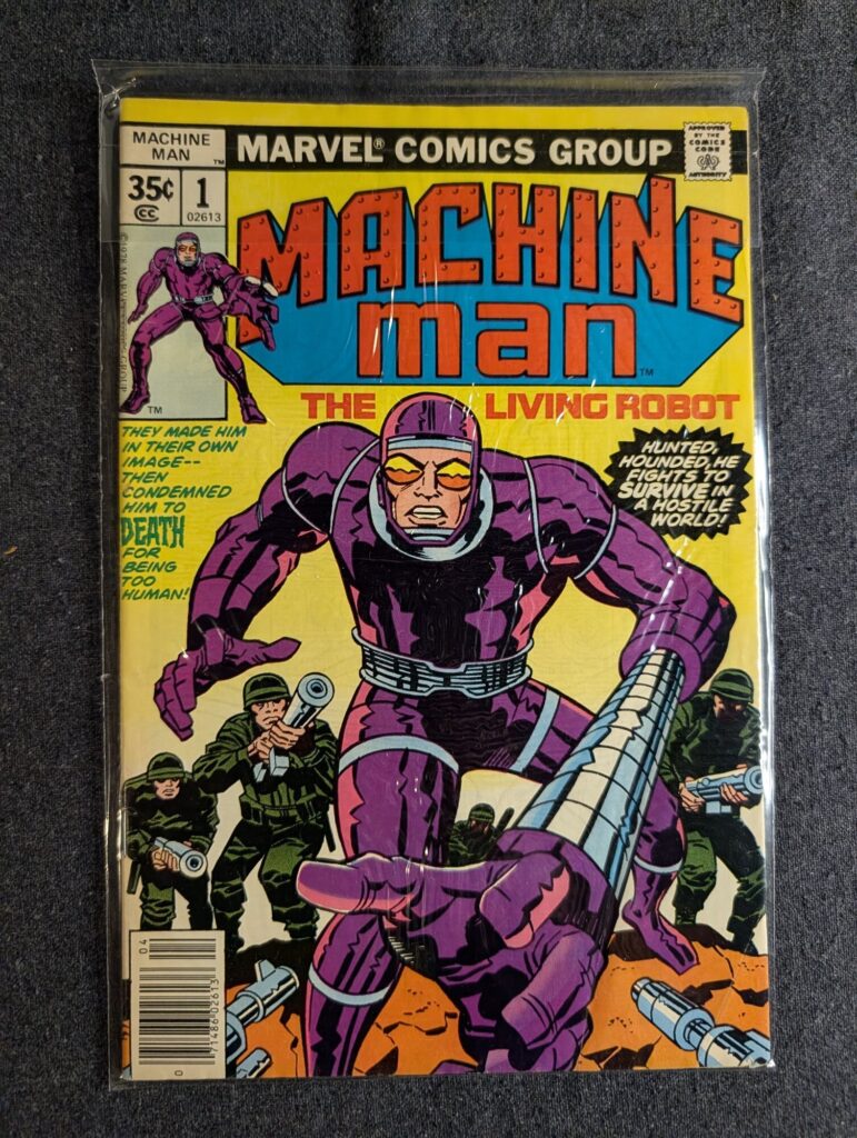 Machine Man #1 front cover