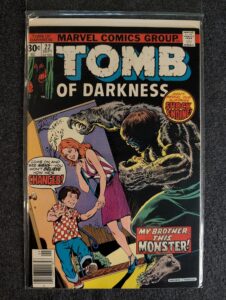 Tomb of Darkness #22 front cover