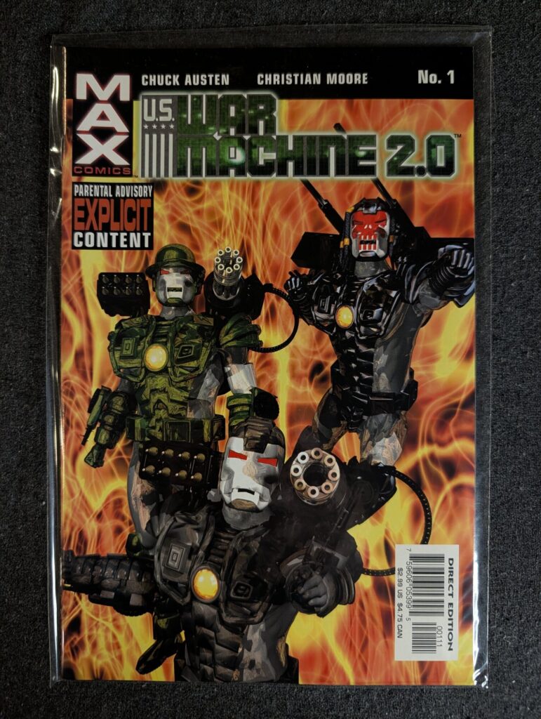 U.S. War Machine 2.0 #1 front cover